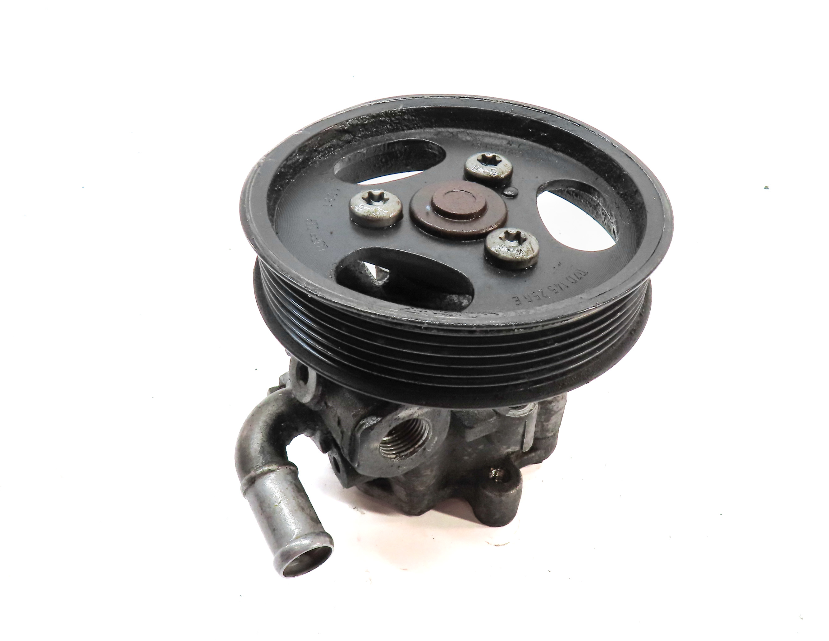 2008-2010 PORSCHE CAYENNE (957) 3.6L VR6 ENGINE POWER STEERING OIL PUMP w/PULLEY — exact item pictured